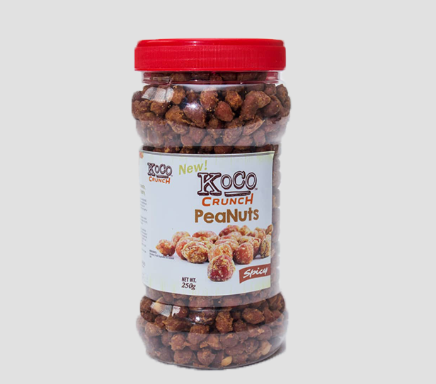  1Ltr spicy coated peanuts 
