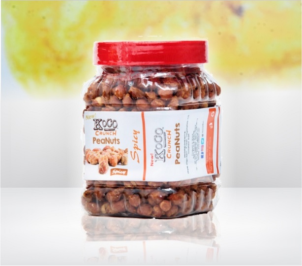  750ml spicy coated peanuts 